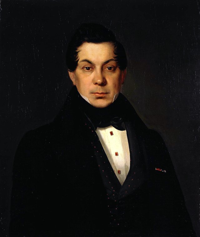Portrait of the Merchant Ivan Zhadimerovsky by Pyotr Zakharov-Chechenets