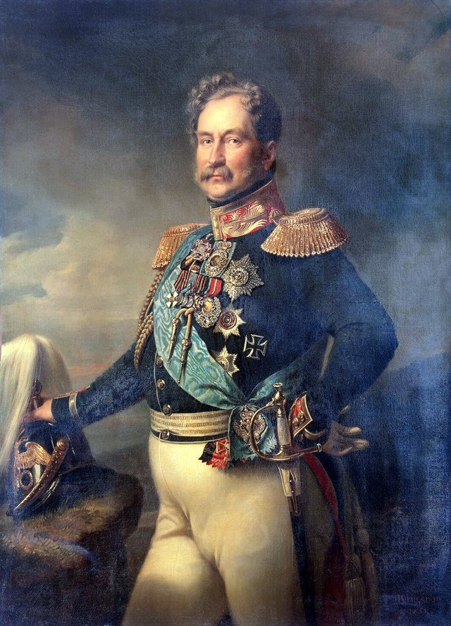 Portrait of Prince Alexei Orlov by Franz Krüger