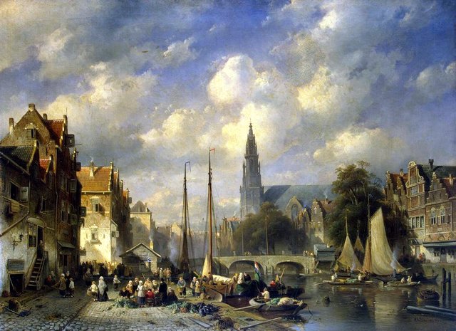 Urban Landscape by Charles Leickert