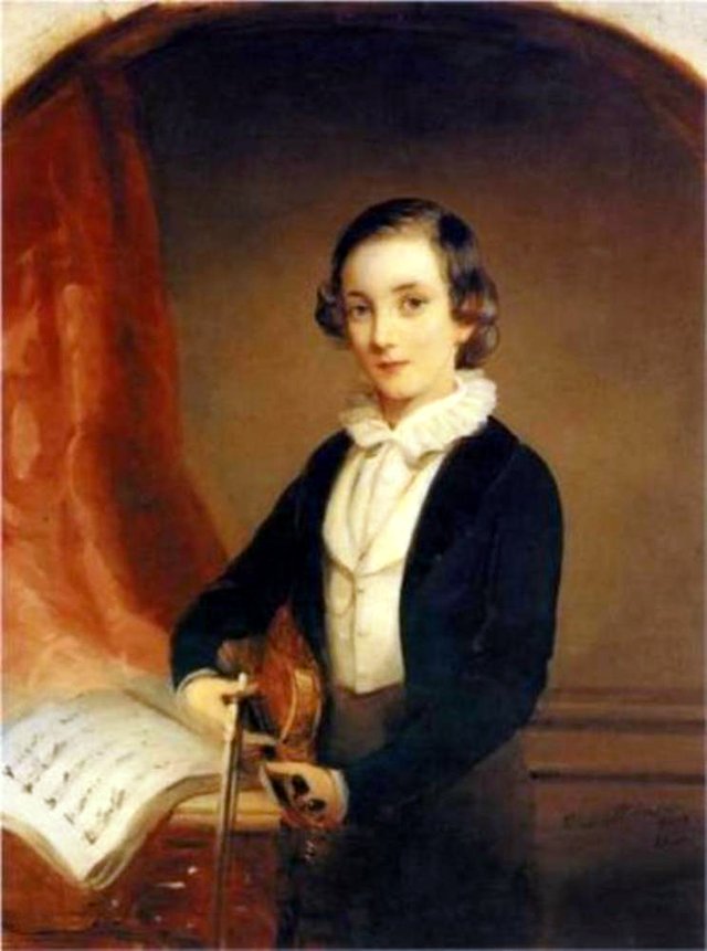Portrait of Prince Nikolai B. Yusupov as a Teenager by Christina Robertson
