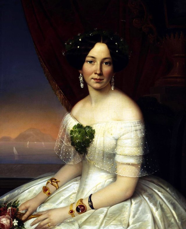 Portrait of Julia Telyakovskaya by Gavriil Yakovlev