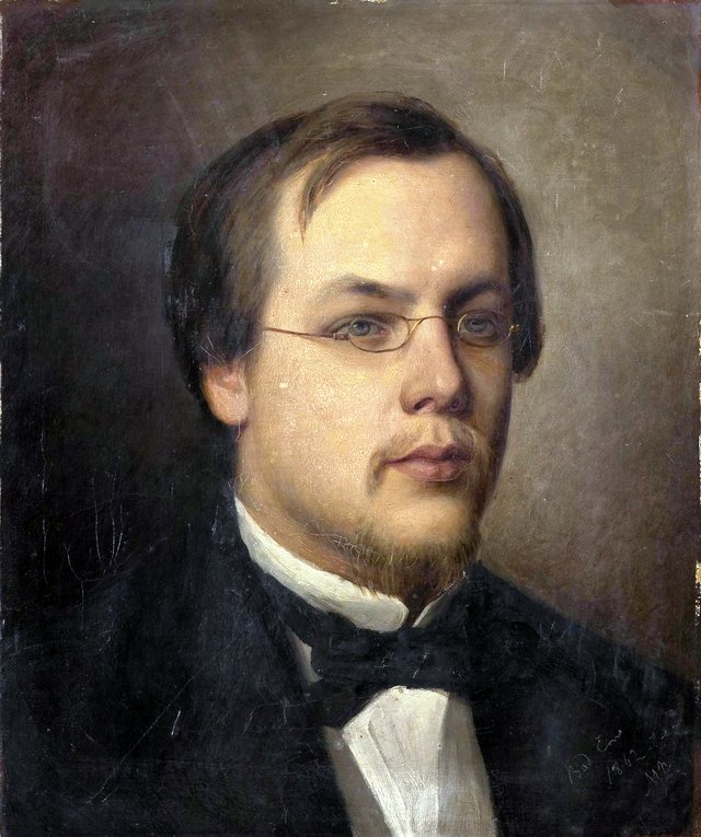 Sergey Petrovich Botkin by Mikhail Botkin
