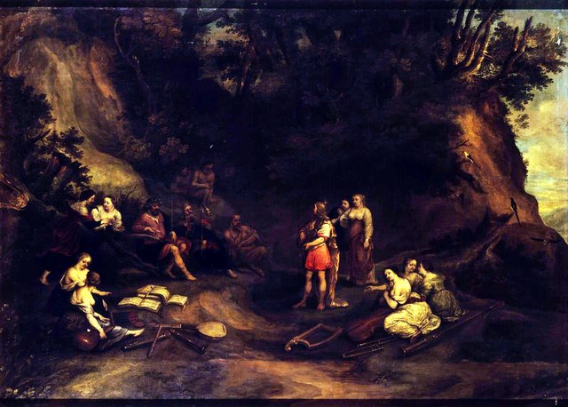 Midas's Judgement by Hendrick van Balen the Elder
