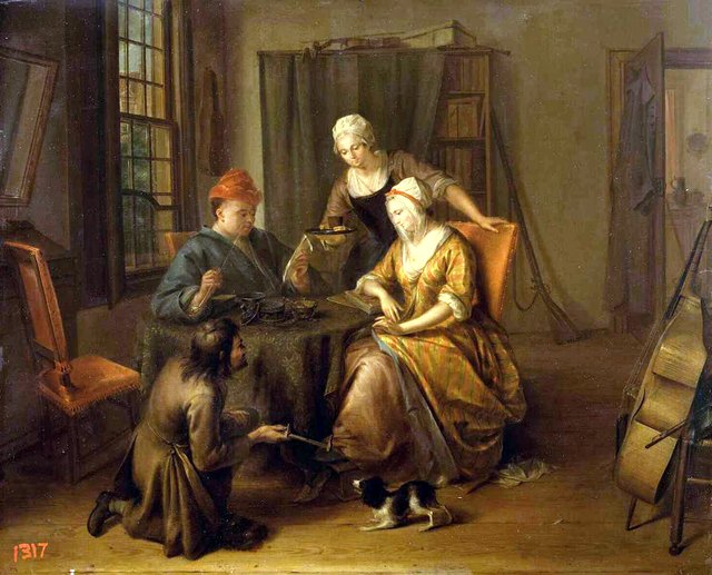 Shoemaker by Aert Schouman