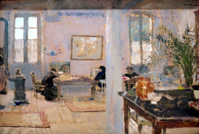 In a Room by Édouard Vuillard