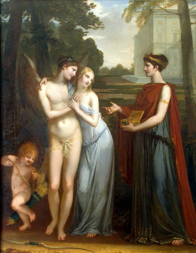 Innocence Preferring Love to Wealth by Constance Mayer