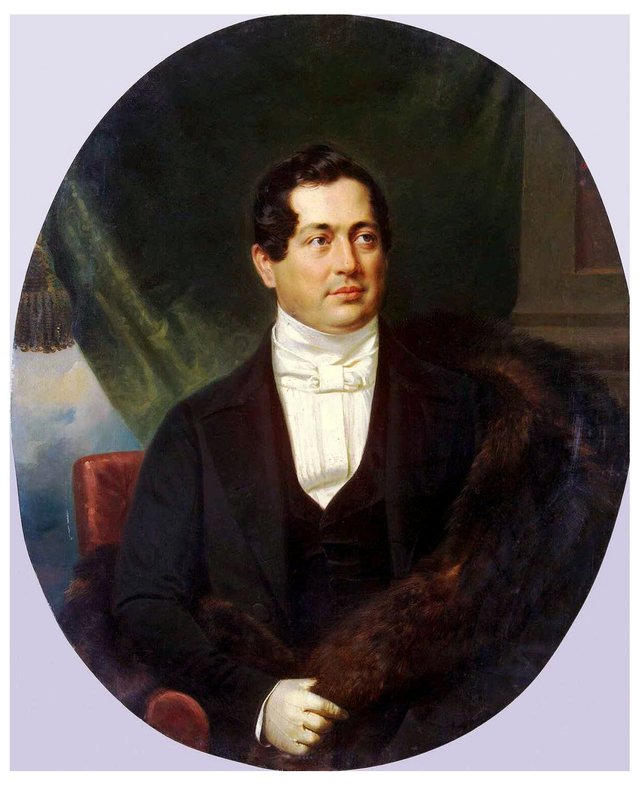 Portrait of Dmitry Volkonsky by Franz Krüger