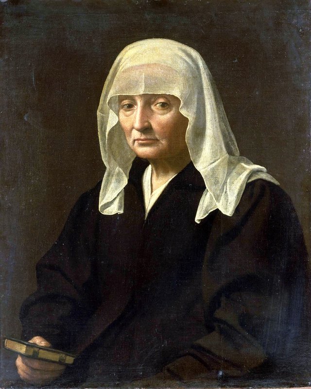 Portrait of an Old Woman by Sebastiano del Piombo