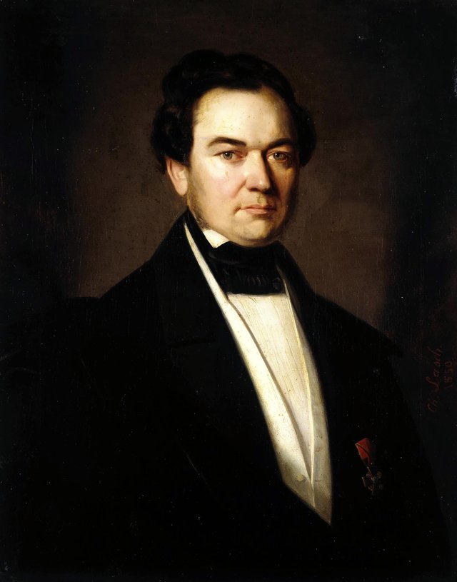 Portrait of Rudolf Hermann by Carl Johann Lasch