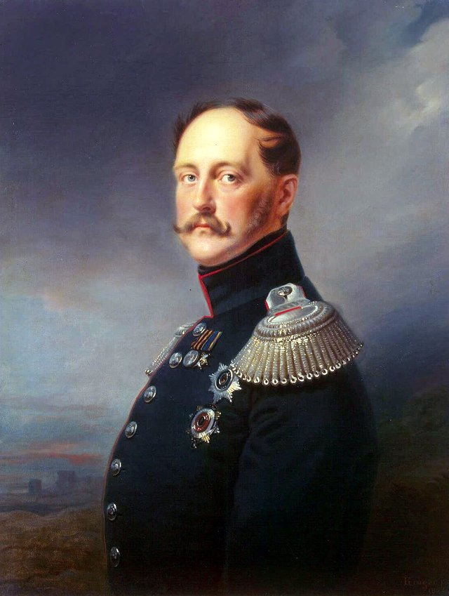 Portrait of Emperor Nicholas I by Franz Krüger