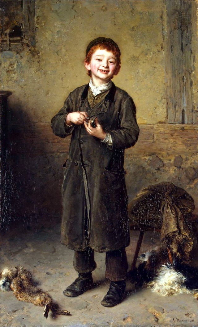 First Earnings by Ludwig Knaus
