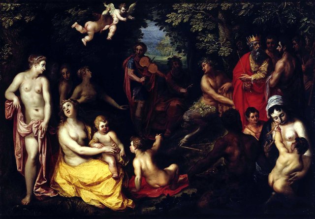 Midas's Judgement by Hendrick van Balen the Elder