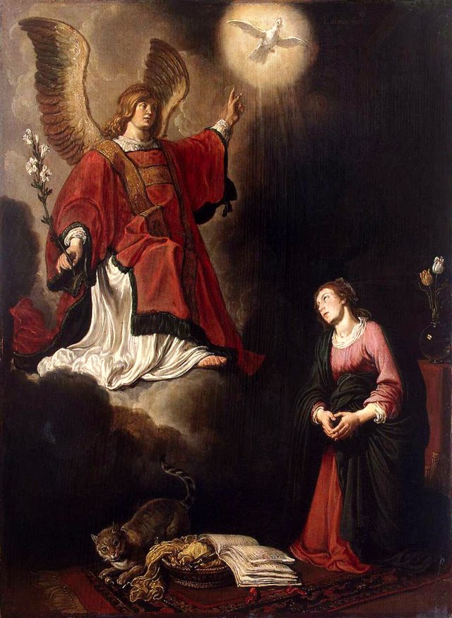 The Annunciation by Pieter Lastman