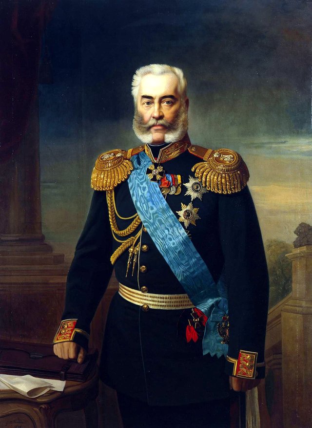 Portrait of Count A.V. Adlerberg II by Georg von Bothmann