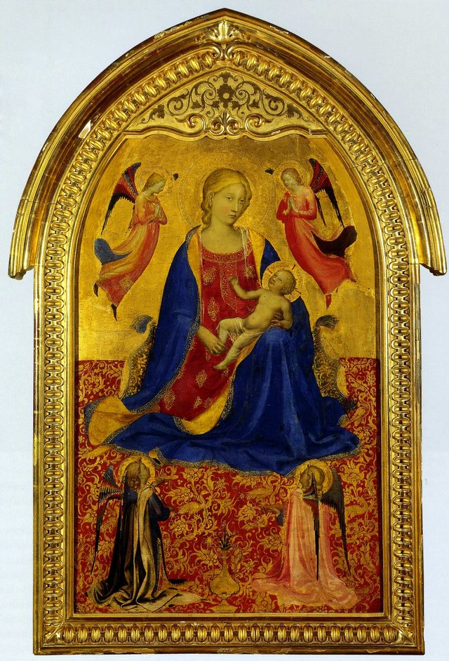 Madonna and Child with Four Аngels by Fra Angelico
