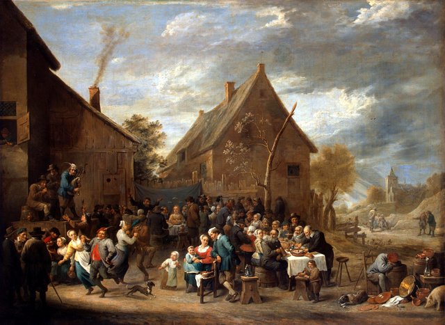 Peasant Wedding by David Teniers the Younger