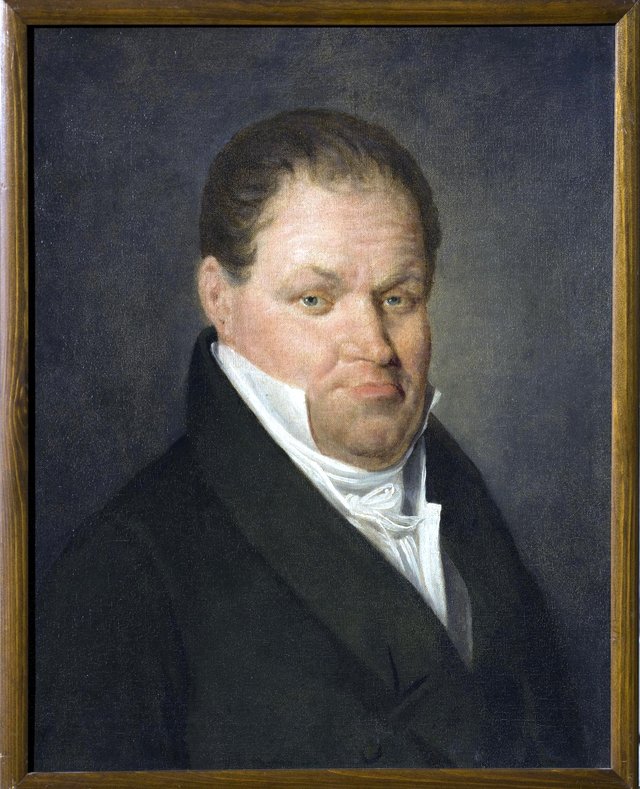 Portrait of N.Aubert, a French Teacher in Moscow by Nicolas de Courteille