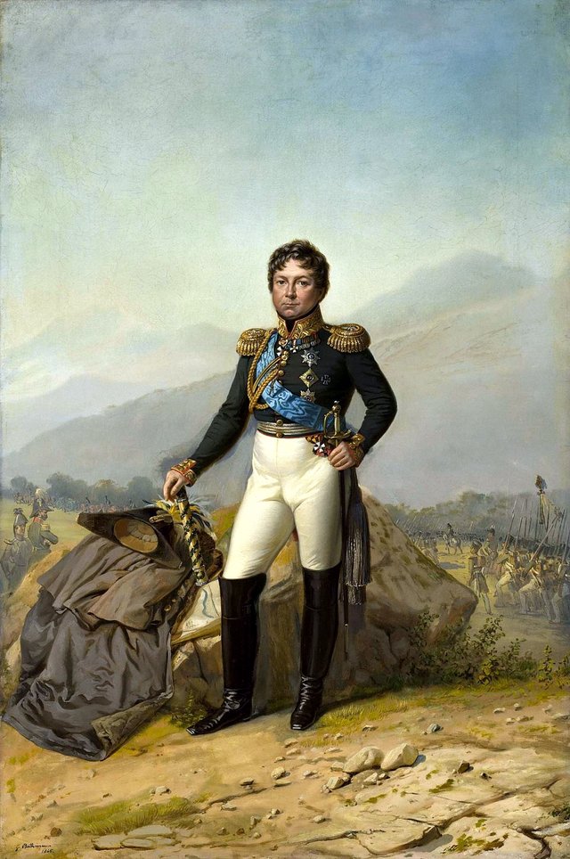 "Portrait of Field-Marshal Count I.I. Diebitsch by Georg von Bothmann