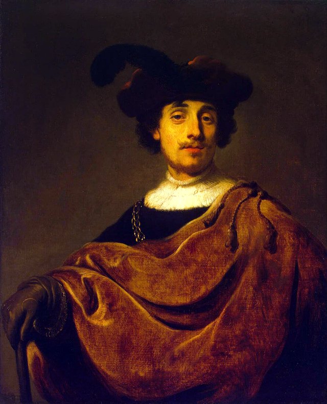 Portrait of a Young Man in a Fancy Dress by Jacob Adriaensz Backer