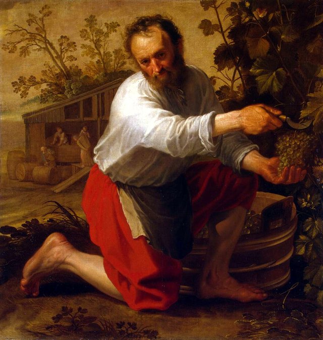 Wine Grower by Jacob Gerritsz. Cuyp