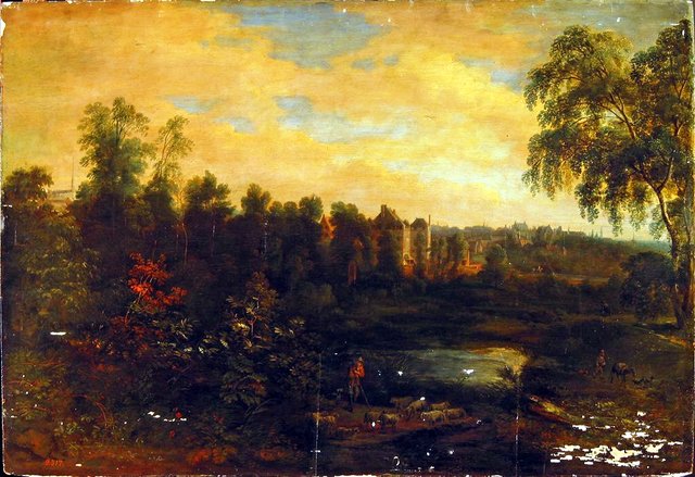 Landscape near Brussels by Jacques d'Arthois