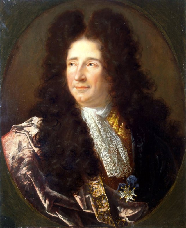 Portrait of the Architect Jules Hardouin Mansard by Joseph Vivien