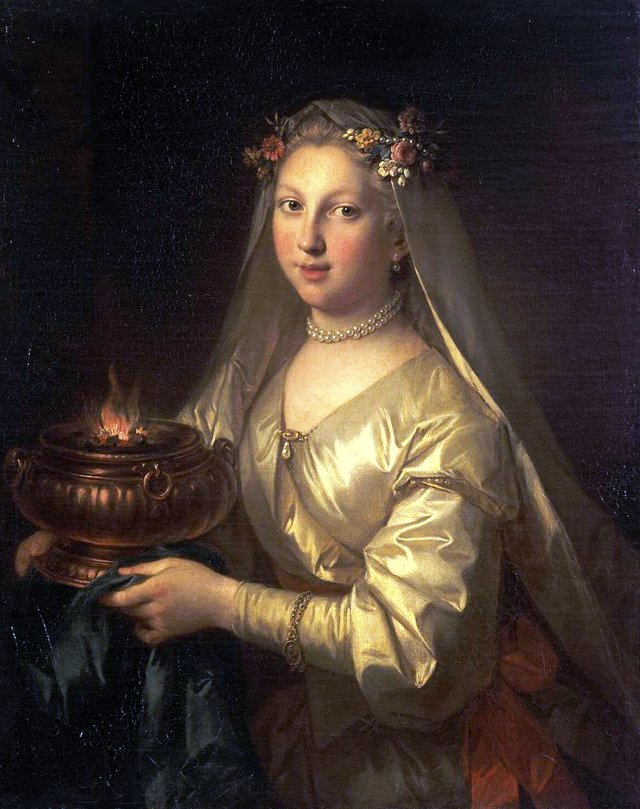 Vestal Virgin by Jean Raoux