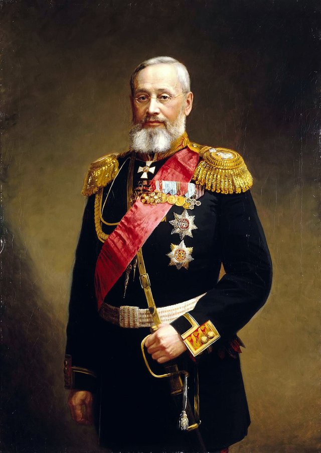 Portrait of Piotr Vannovsky by Alexander Fedorovich Pershakov