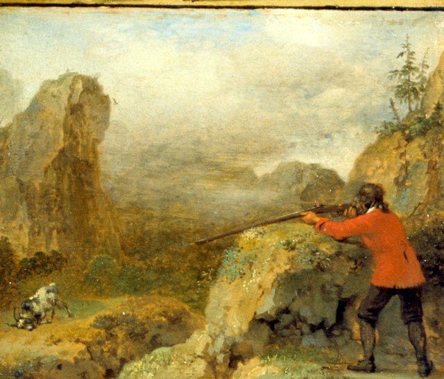Hunting a Goat by Paulus Potter