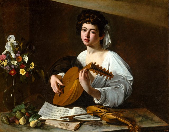 The Lute Player by Caravaggio