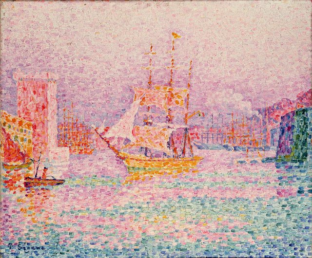 Port de Marseilles by Paul Signac