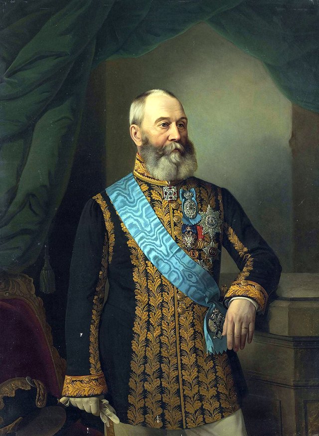 Portrait of P.P. Gagarin by Georg von Bothmann
