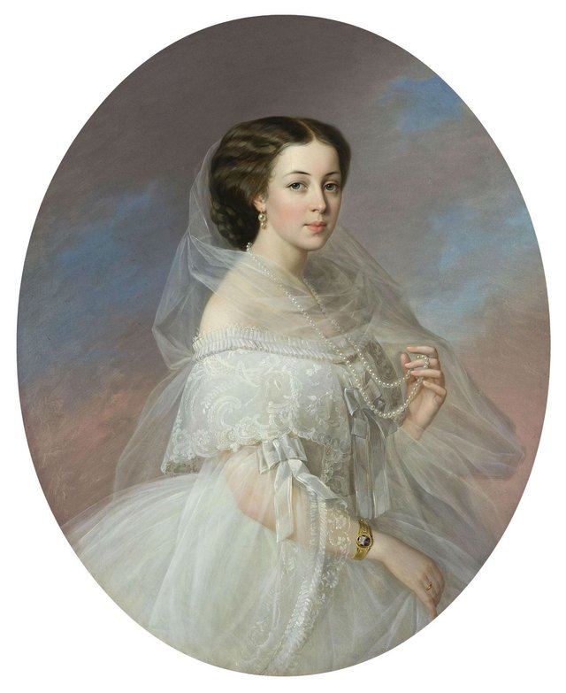 Portrait of Ekaterina Nikolaevna Volotskaya by Gavriil Yakovlev