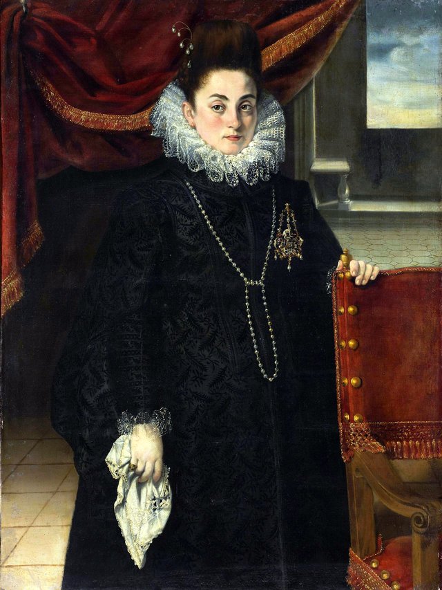 Female Portrait by Bartolomé González y Serrano