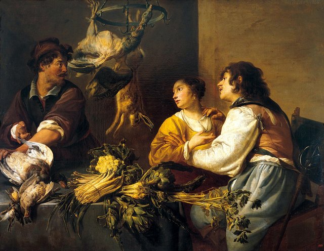Kitchen by Theodoor Rombouts
