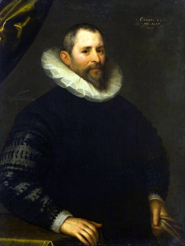 Portrait of Gottfried Hautappel by Geldorp Gortzius