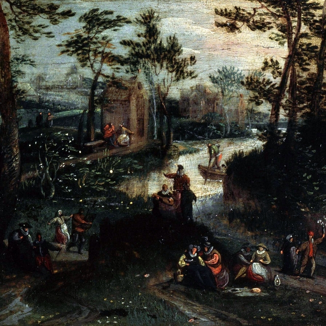 Autumn (?) by Gillis Mostaert