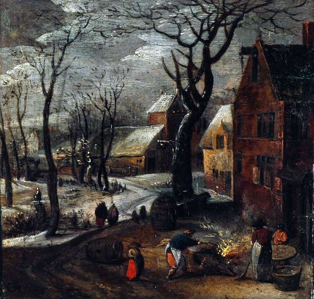 Winter by Gillis Mostaert