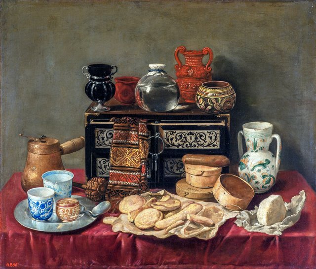Still-Life with an Ebony Chest by Antonio de Pereda