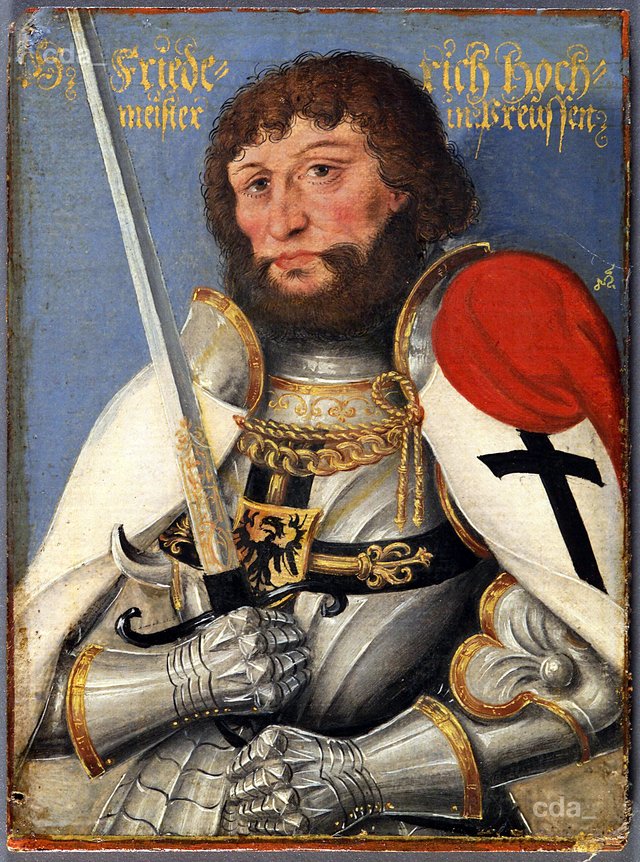 Friedrich, Grand Master in Prussia, son of Duke Albrecht the Bold, died 1510 by Lucas Cranach the Younger