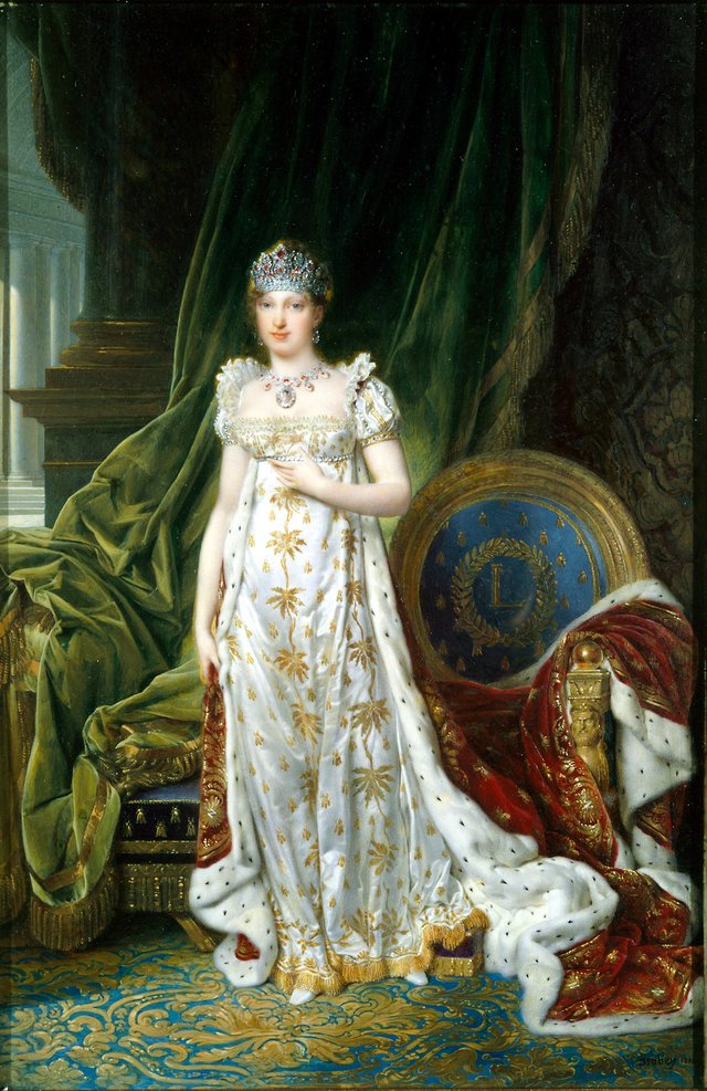 Portrait of Empress Marie-Louise by Jean-Baptiste Isabey