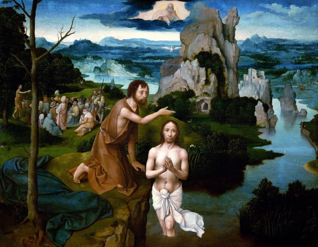 The Baptism of Christ by Joachim Patinir