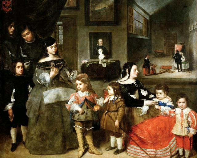 The Artist's Family by Juan Bautista Martínez del Mazo