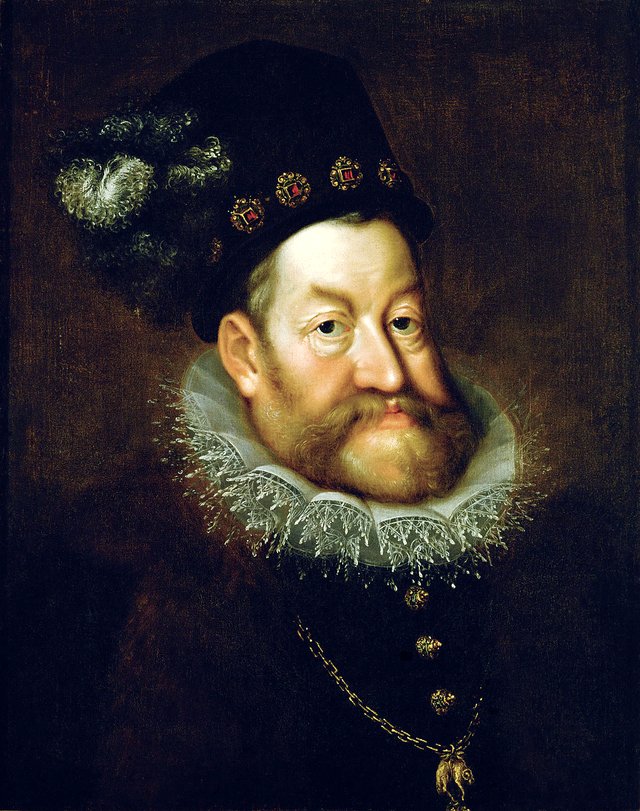 Portrait of Emperor Rudolf II by Hans von Aachen