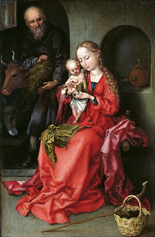 The Holy Family by Martin Schongauer