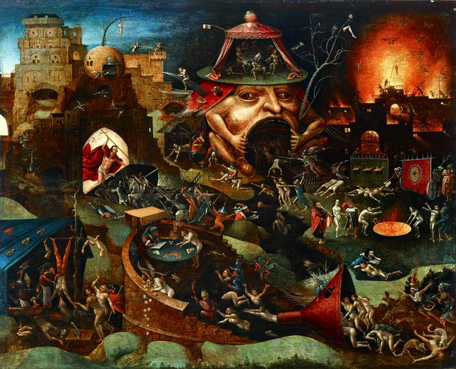 Christ in Limbo by Hieronymus Bosch