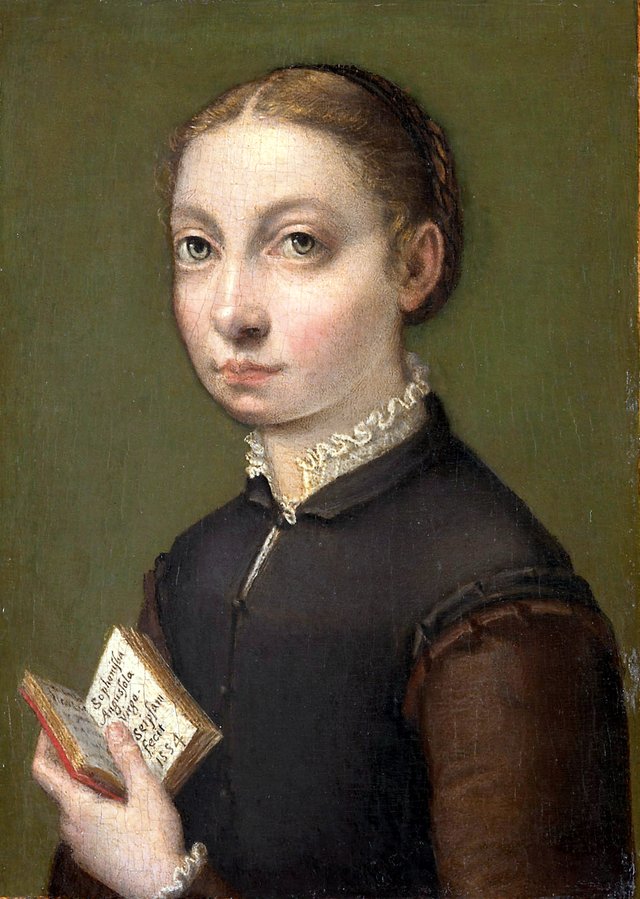 Self-portrait by Sofonisba Anguissola