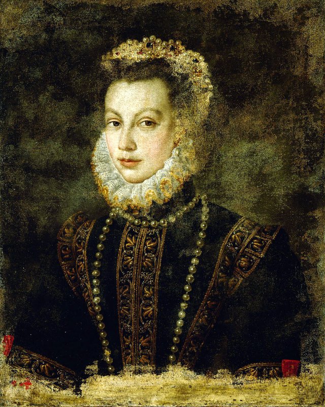Portrait of Queen Elisabeth of Spain (1545-1568) by Sofonisba Anguissola