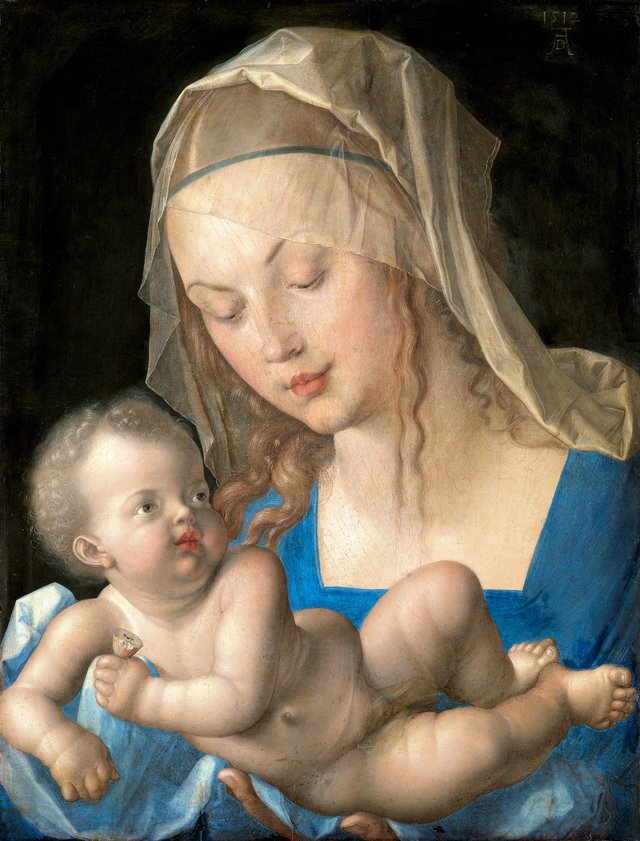 Mary and Child by Albrecht Dürer