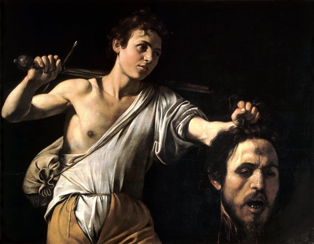 David with the Head of Goliath by Caravaggio